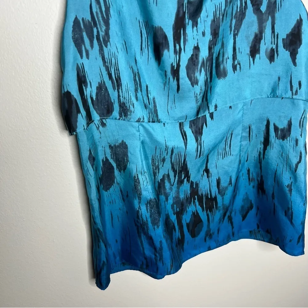 Cabi Silk‎ Abstract Print Layered Sleeveless Blouse - Image 3