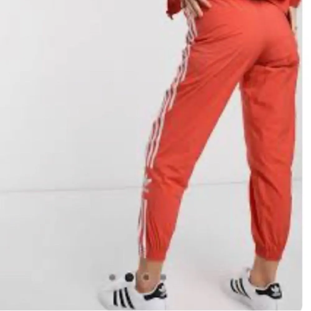 Adidas Coral Tri-Foil Logo Tracksuit Pants Size S D40 - Image 2