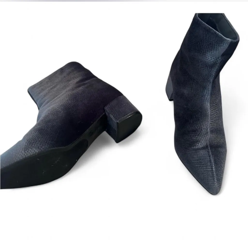 Textured Faux Suede Booties‎ - Image 5