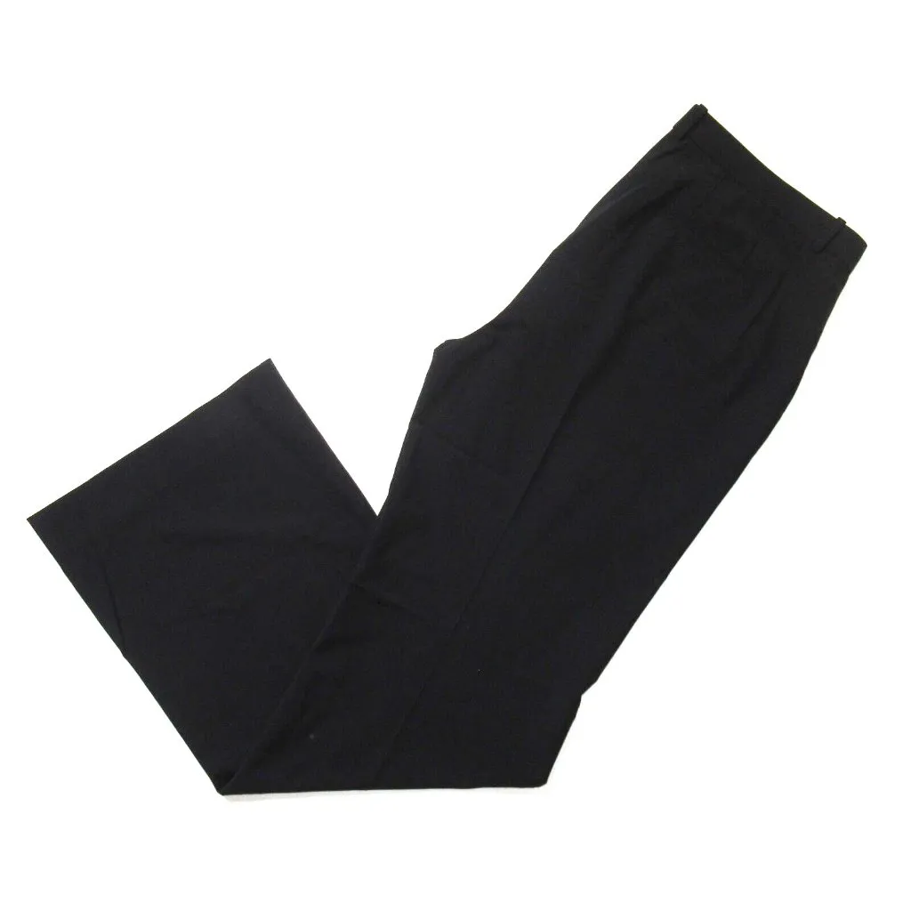 NWT THEORY Demitria in Black Traceable Wool Trouser Pants 8 x 35 - Image 5