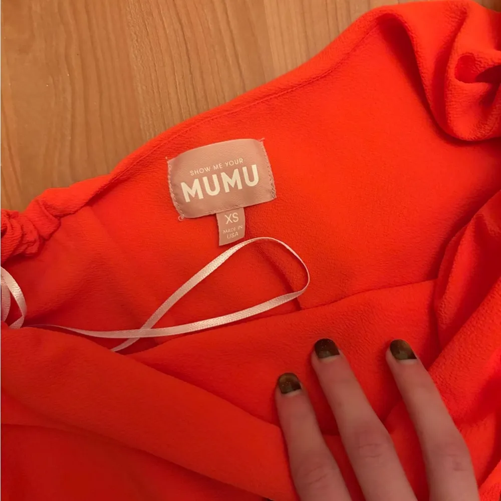 Show Me Your Mumu coral one shoulder top size XS - Image 5