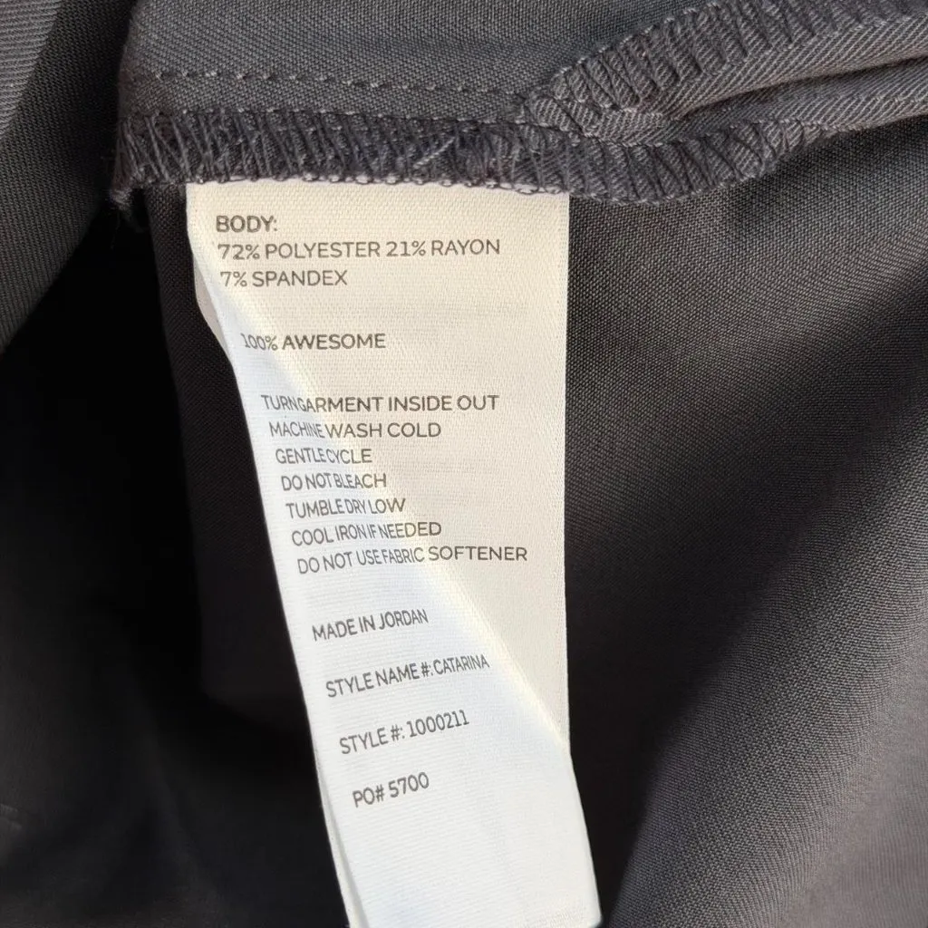 Figs Women's Catarina One Pocket Scrub Top in Charcoal, Size Medium - Image 7