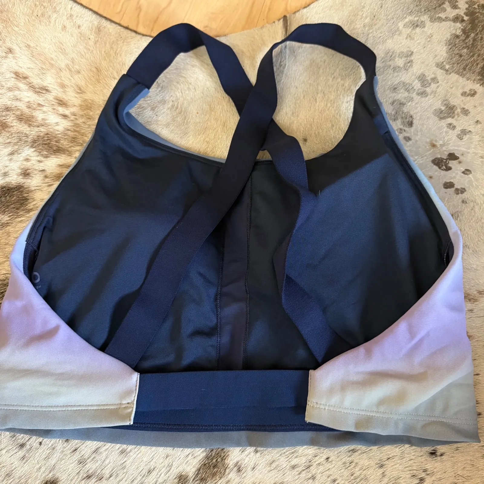 ALO Vapor Gradient Dusk Take Charge Bra size Large - Image 4