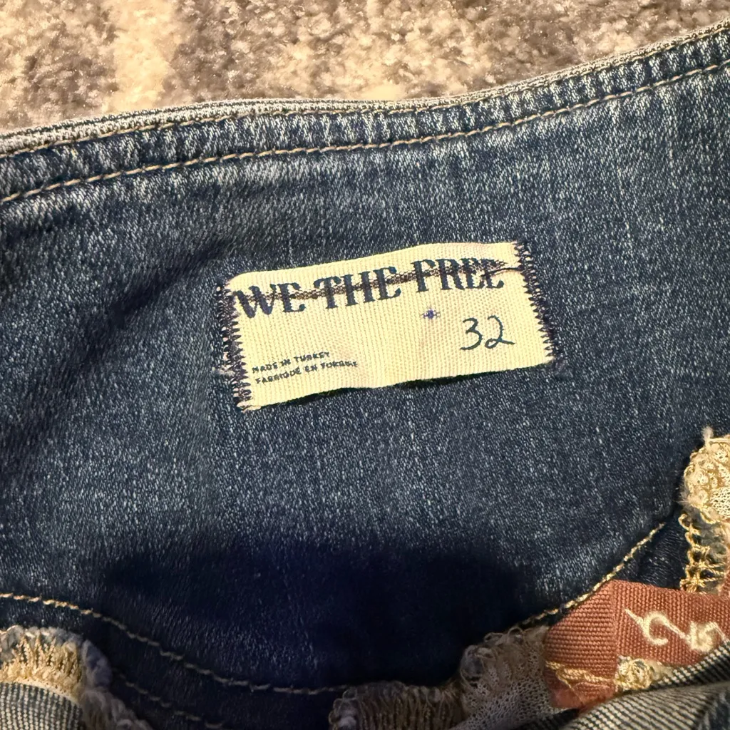 We The Free Light Blue Flare Jeans - Image 3