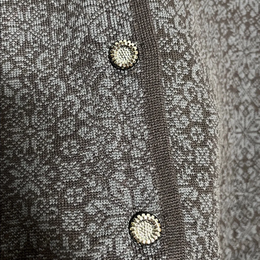 NWT Dale of Norway Otelie Feminine Navy Marine Night Blue Wool Cardigan Jacket M Size M - Image 10