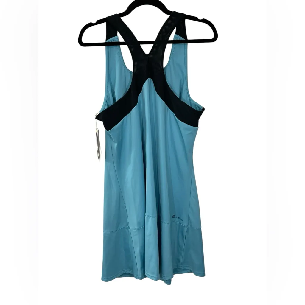 NWT ADIDAS Tennis Y-Dress Women's Plus‎ Size 1x in 'Preloved Blue' Athletic - Image 3