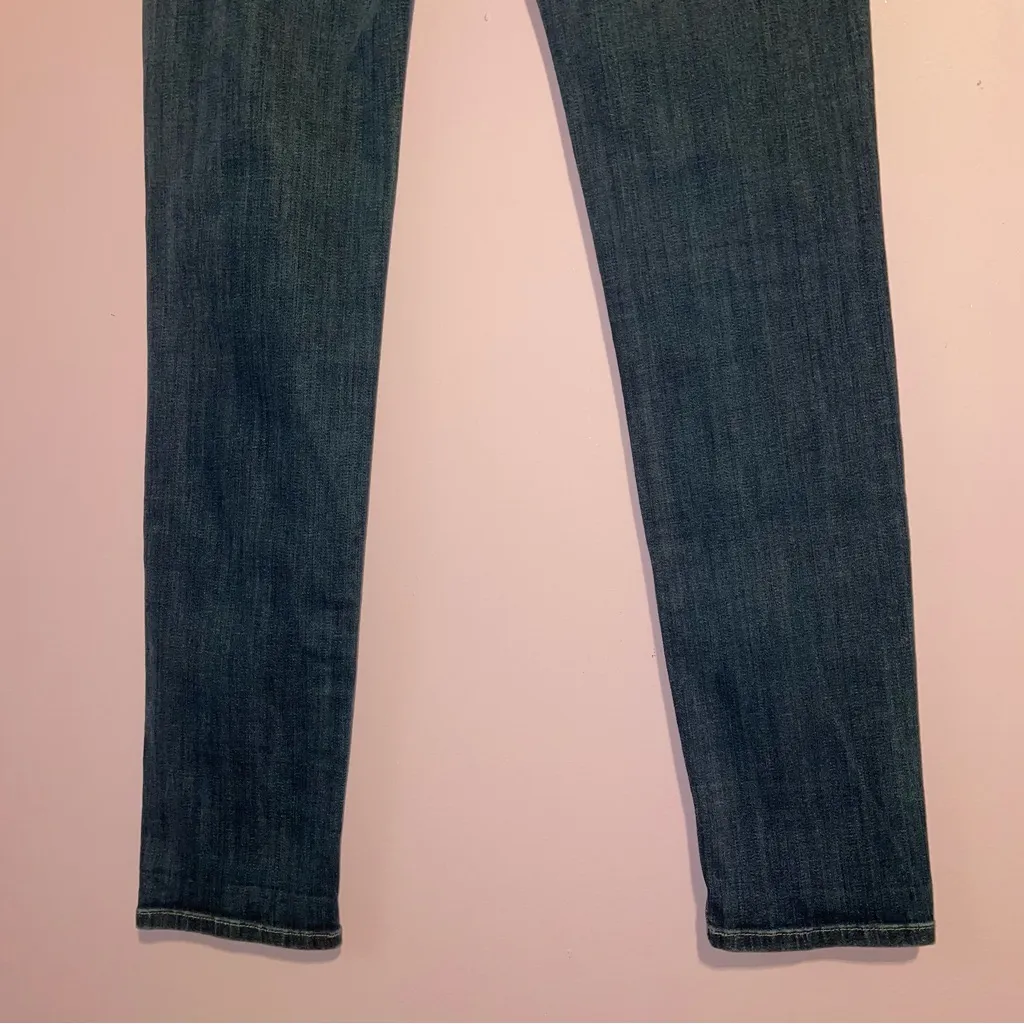 Hudson Jeans Colette Mid Rise Skinny Stretch Cascade Women Size 29 Casual Denim - Image 10