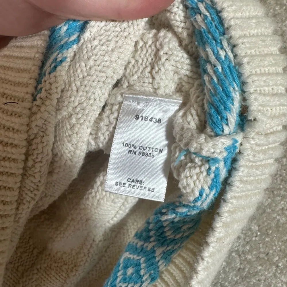 Vintage Cabela's 90s Cowboy Boot Western Knit Sweater - Women's Size L Rodeo - Image 7