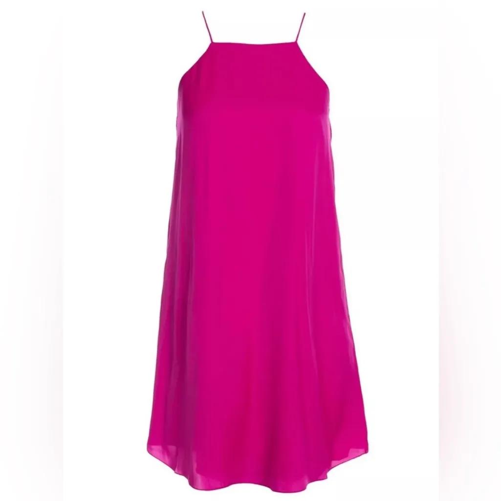 POLO RALPH hot pink dayana slip dress size 6.                          order(55) - Image 6