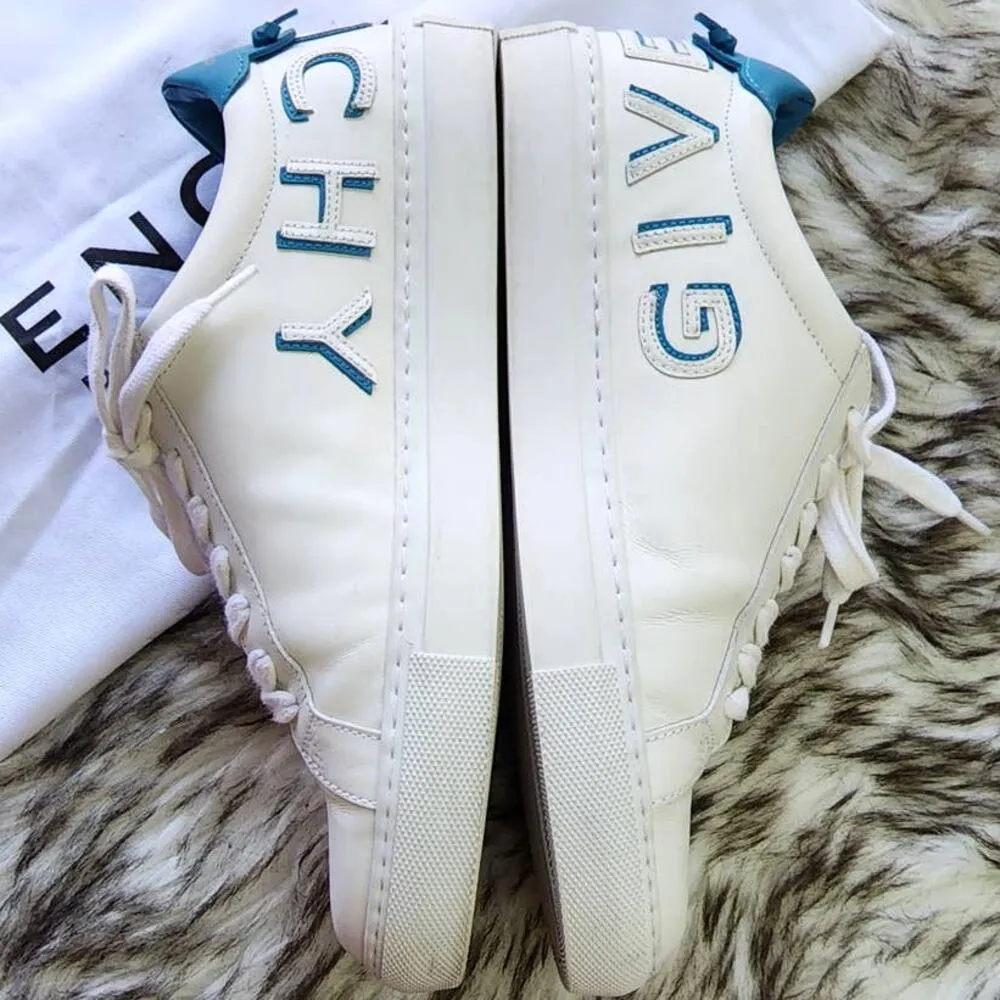 Givenchy Urban Street Reverse Logo Sneakers Low Top Leather - Image 3