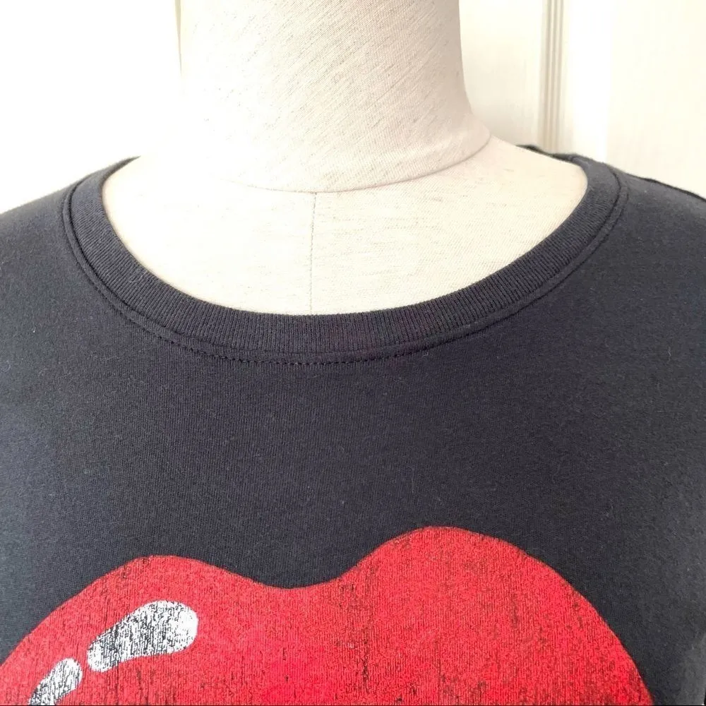 Prince Peter Collection black leopard tongue short sleeved graphic T shirt - Image 6