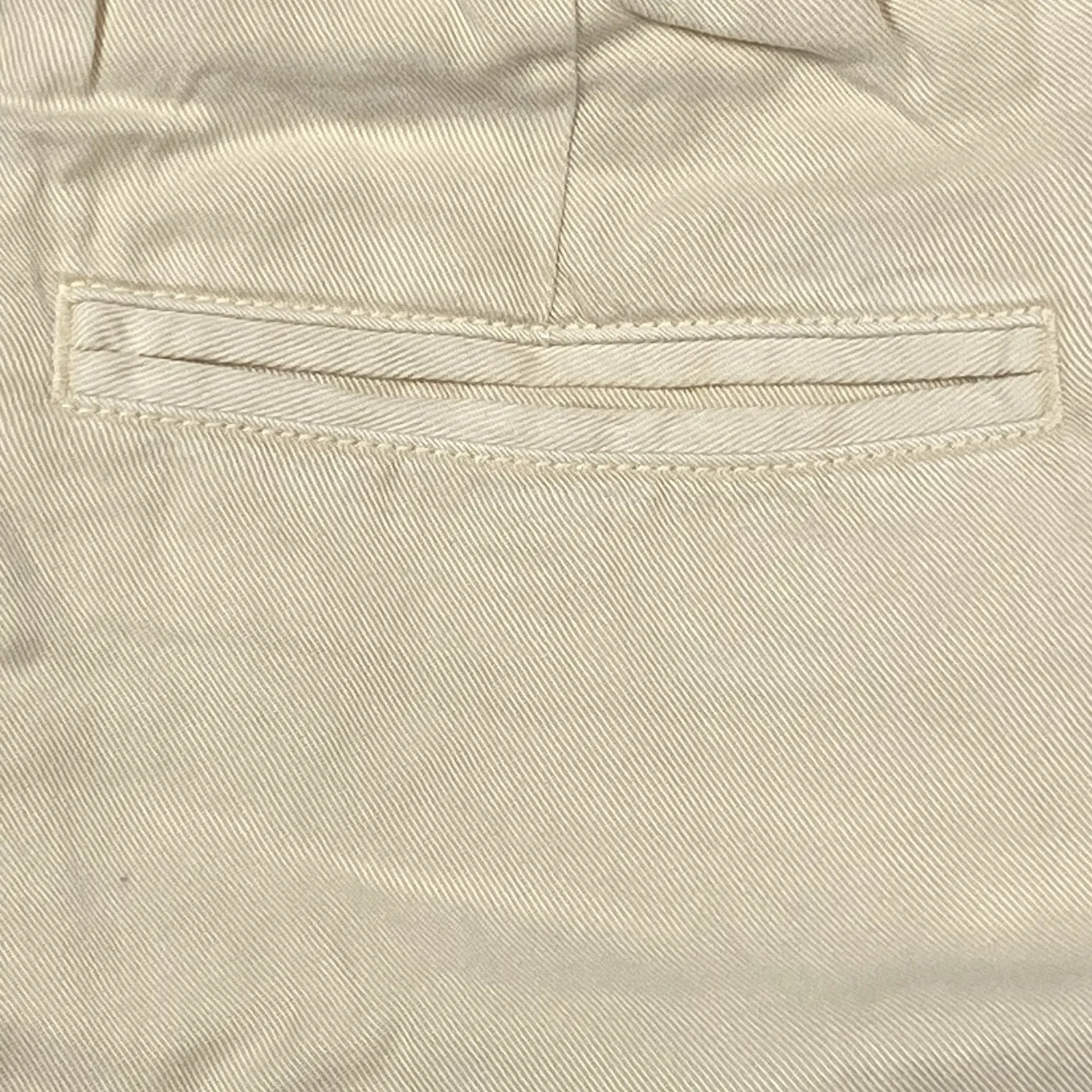 St John's Bay Wide Leg Crop Pants Women's Size Medium Pull On Tencel Beige Birch - Image 2