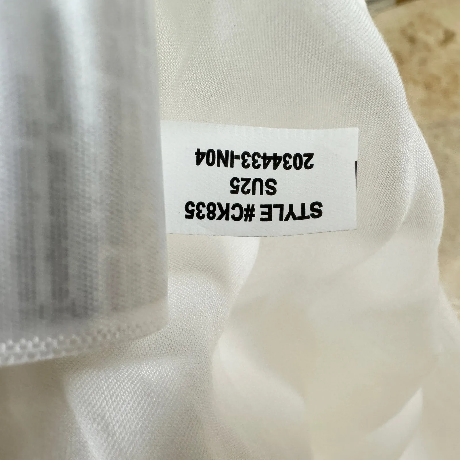 J.Crew Ravenna Dress Ramie Ruffle Lightweight Smocked Midi White XS NWT - Image 11