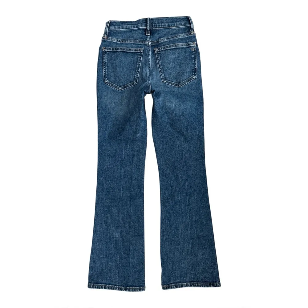 Madewell Mid-Rise Kick Out Jeans | Medium Blue Denim Arlen Wash | 23 - Image 4