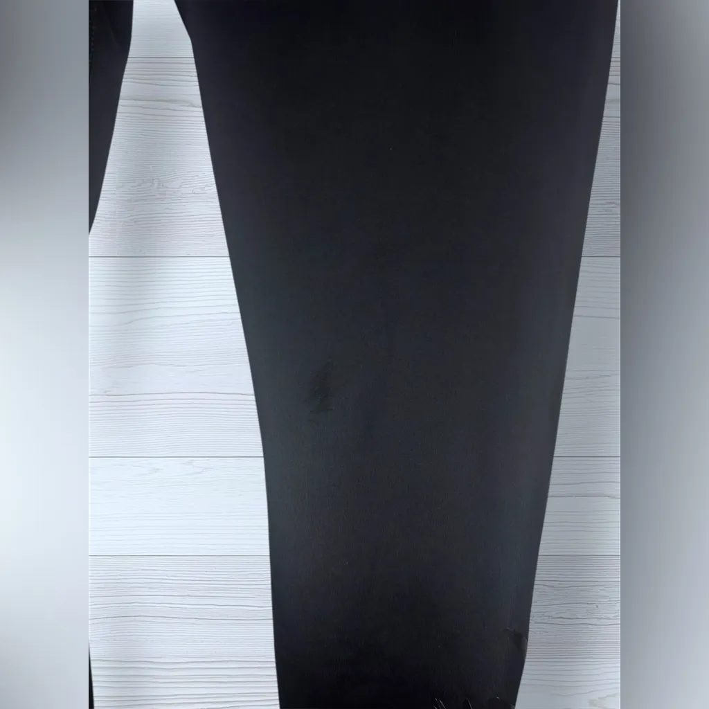 NIKE Women’s Dri Fit Athletic Leggings with Glossy Logo Graphic - Image 4