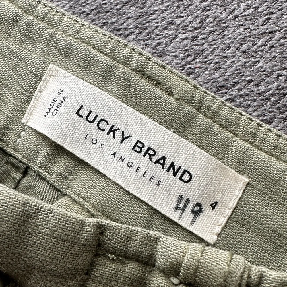 Lucky Brand Surplus Cargo Oversized Pants Green Size 4 NWT - Image 6