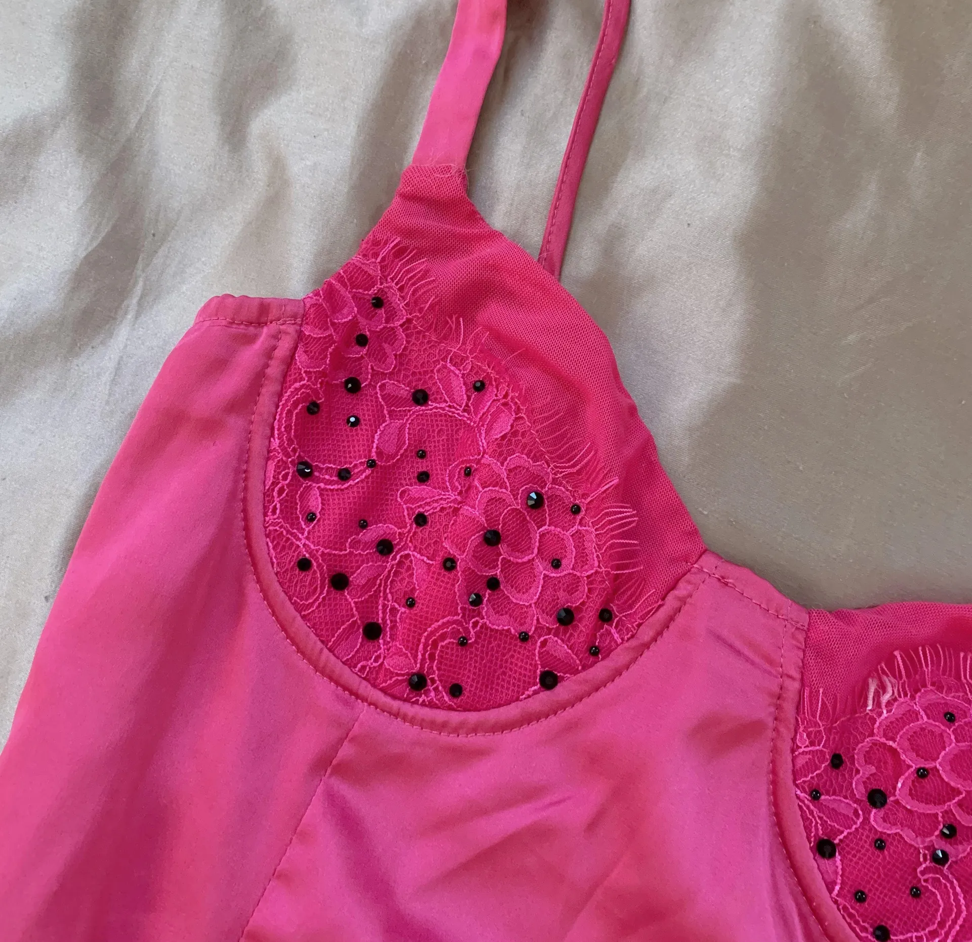 Barbie Neon Pink Body Suit - Image 3