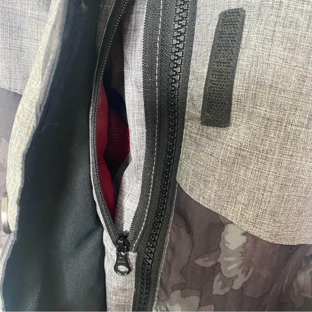 Roxy Rydell Floral Gray Snowboard Ski Jacket - Image 7