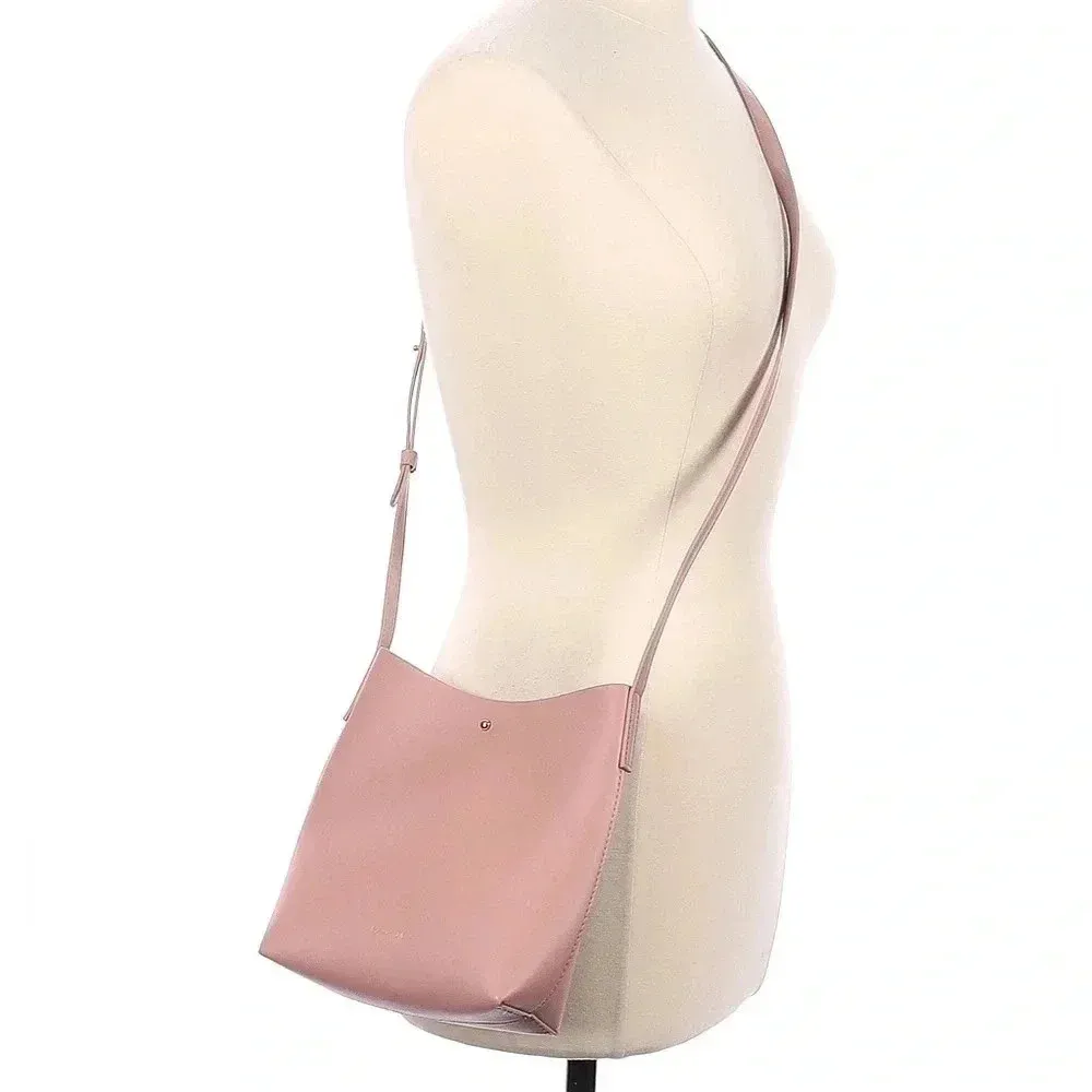 Samara Blush Light Pink Small Shoulder Bag New - Image 13