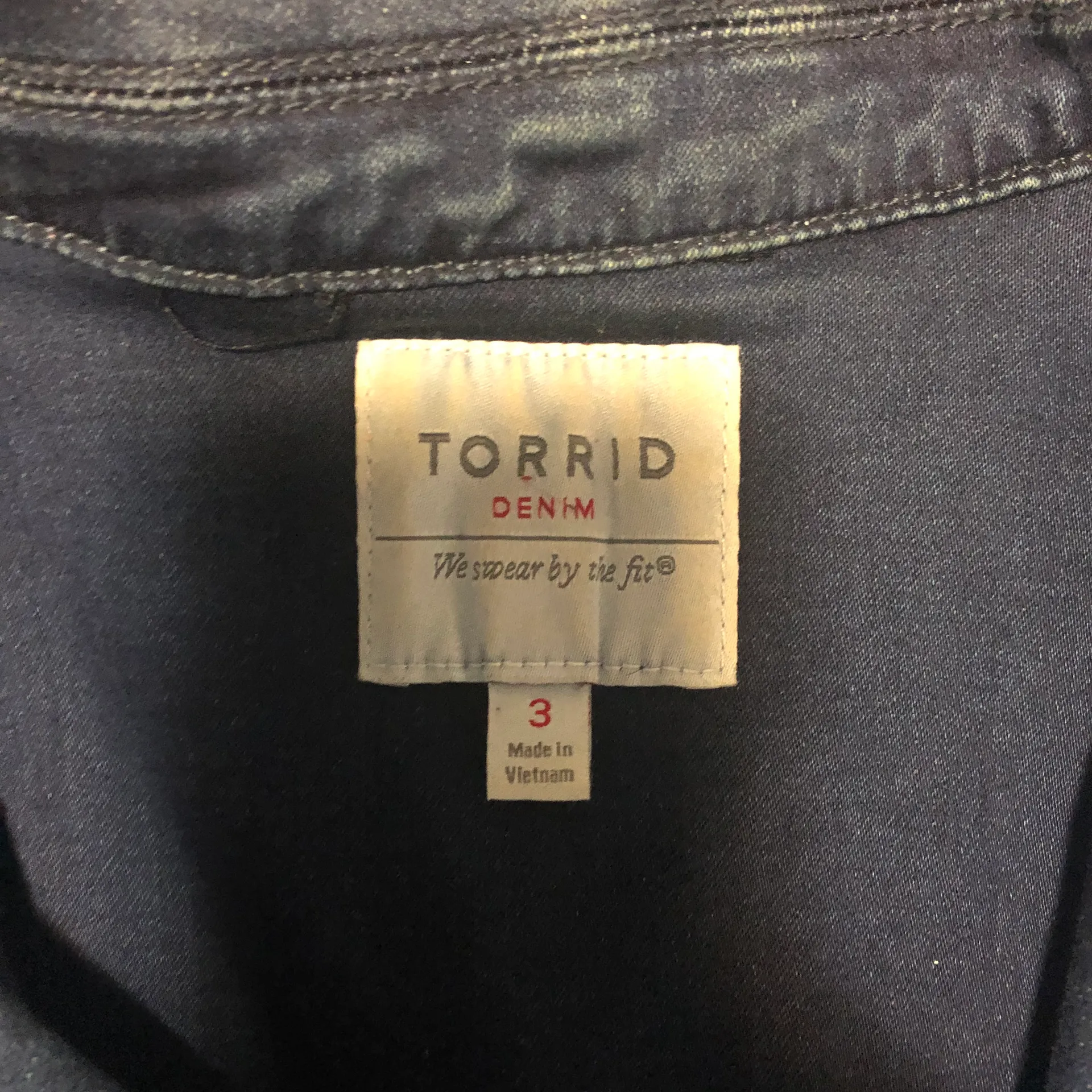 Torrid Denim Crop Moto Jacket - Image 8