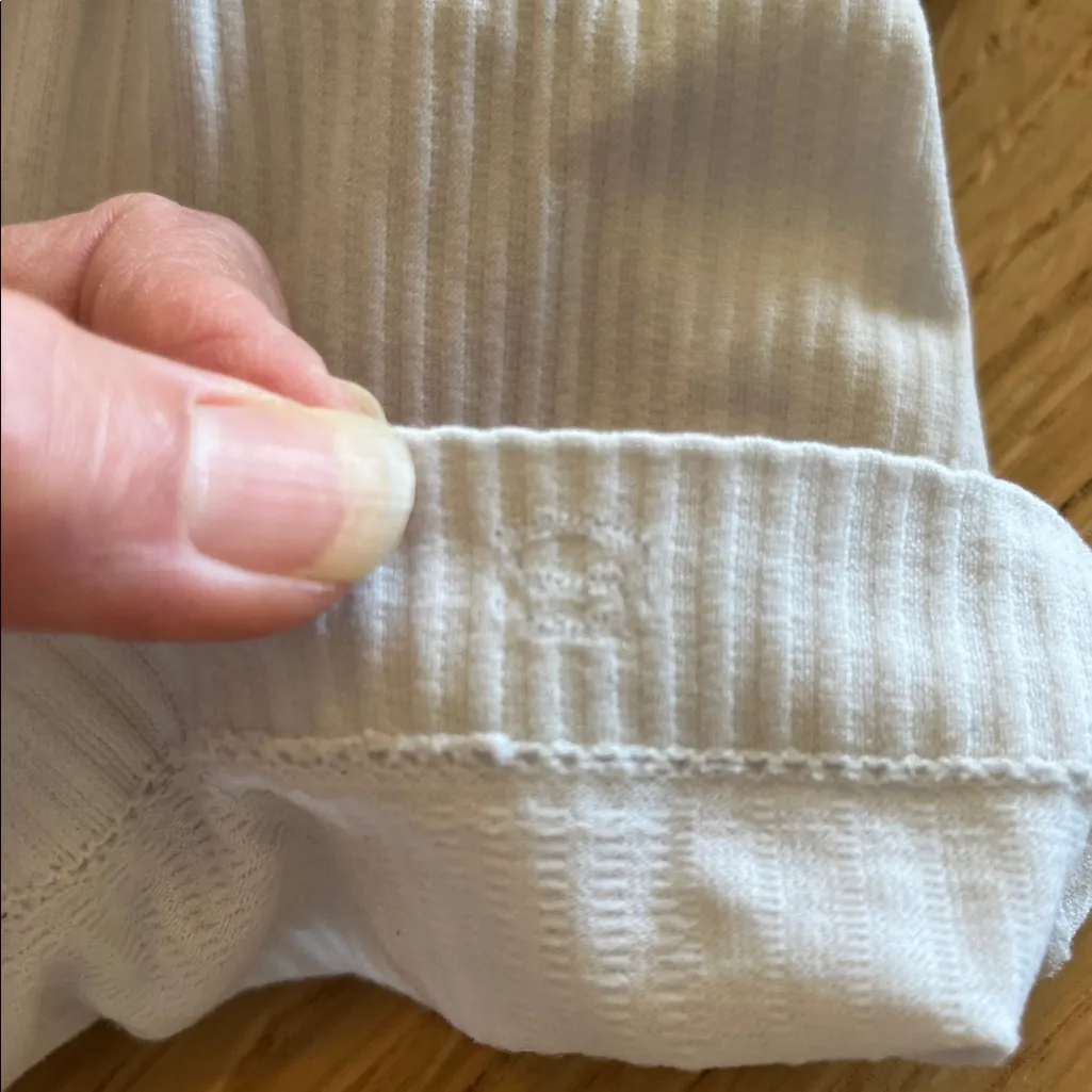 Lululemon Ebb to Street Cropped Racerback Tank Top Light Gray - Image 8