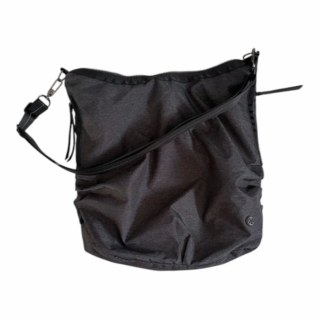 Lululemon Go-Go-Go Tote Gray Black - Image 4