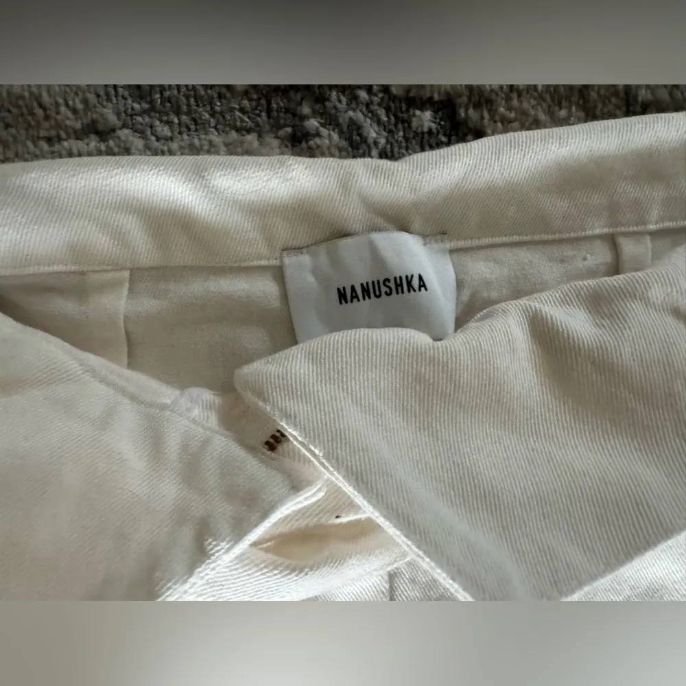 NANUSHKA White Paper Bag Pants - Image 3