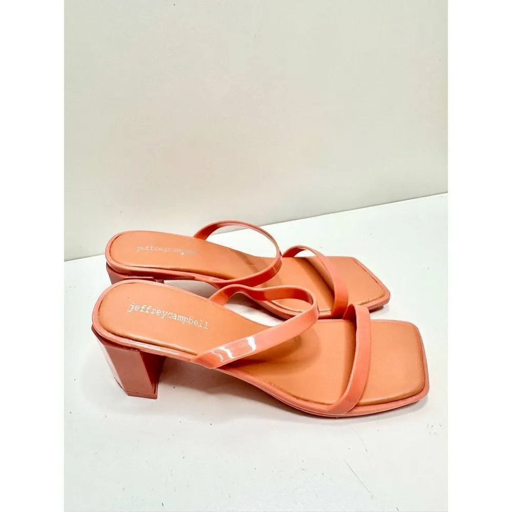 Jeffrey Campbell Jelly Sandal Womens Size 9 Slip On Heels - Image 4