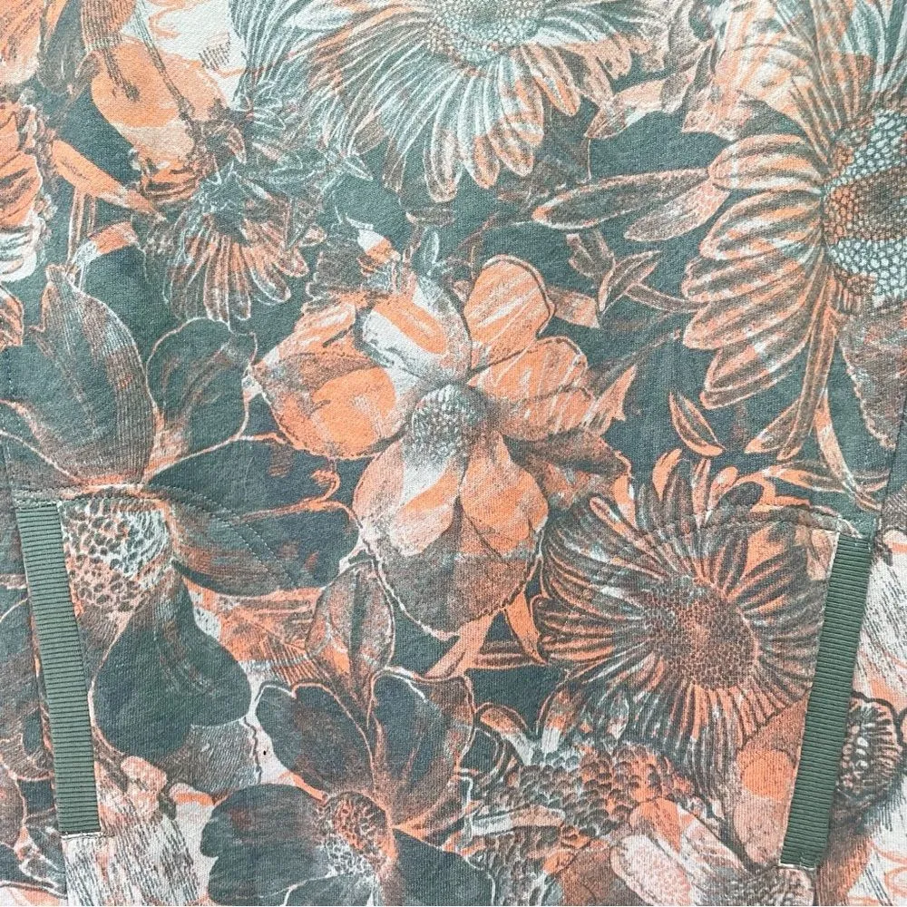 Anthropologie Daily Practice Dory Tunic Dress Size XS Tropical Floral Sleeveless - Image 12