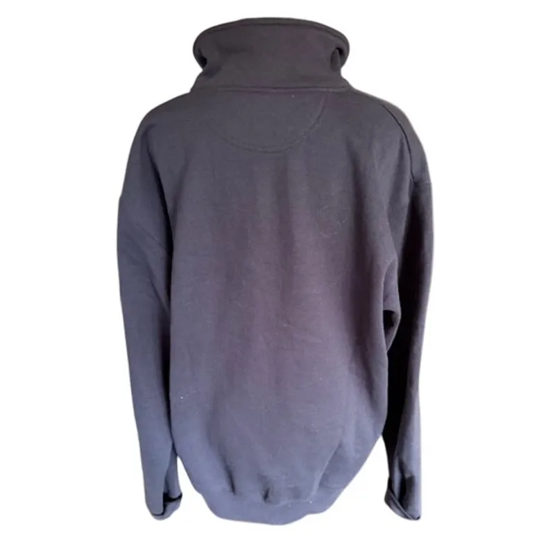 Champion Bucknell Quarter-Zip Navy Sweatshirt Size Large - Image 4