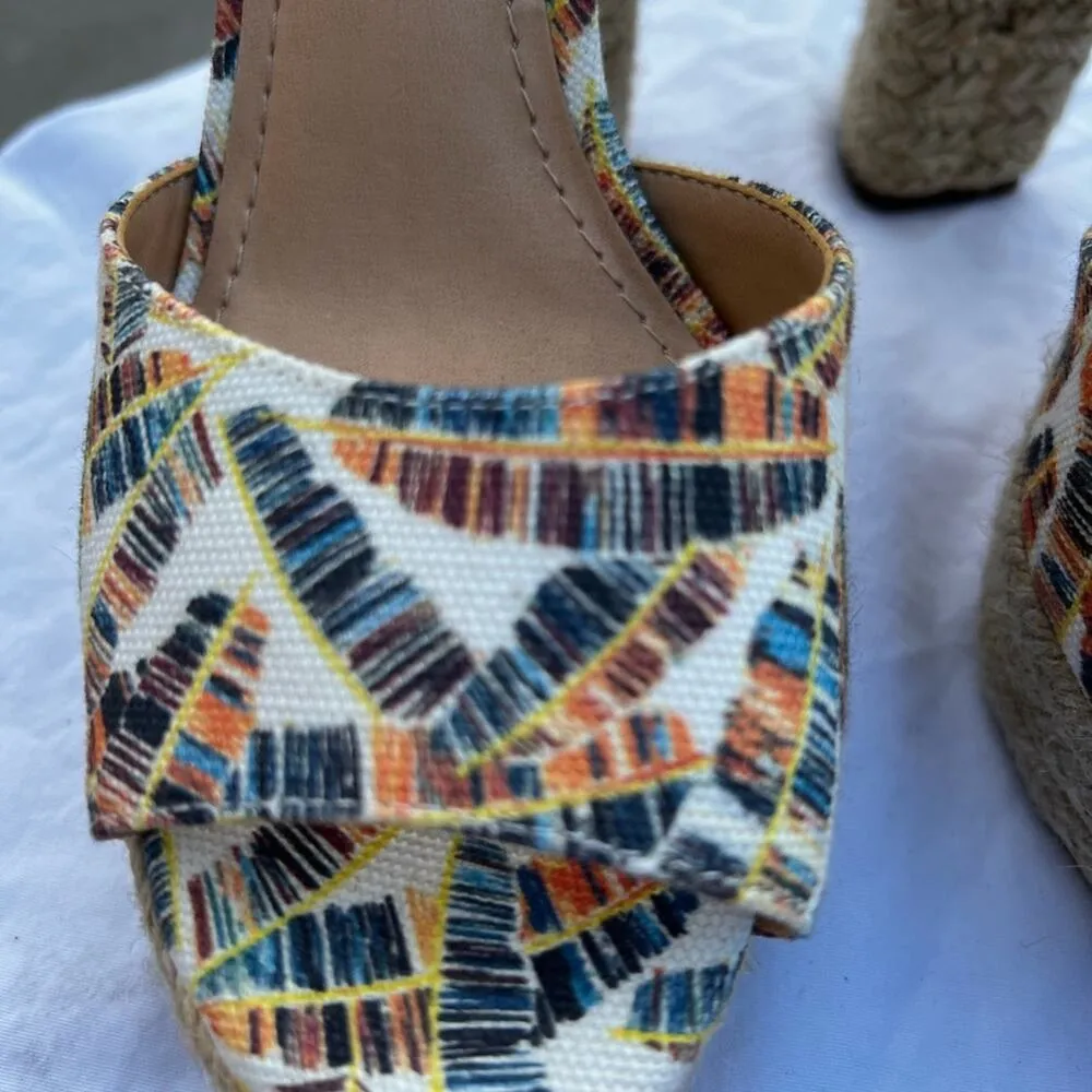 Gibson Latimer New  Open Toes Platform Heels size 7 - Image 8