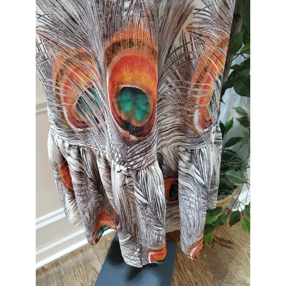 Fashionomics Women's Polyester Sweetheart Neck Sleeveless Long Maxi Dress M - Image 5