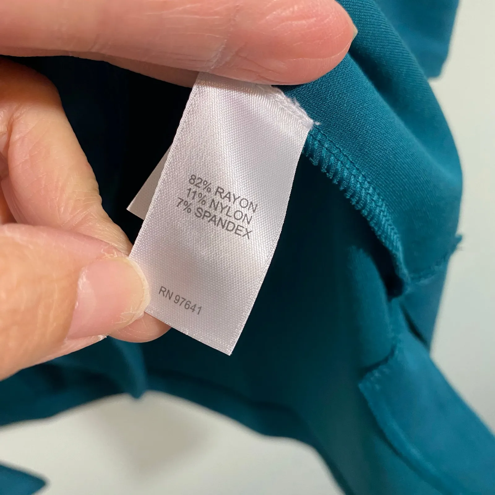 J Jill Wearever Collection Teal Slit Hem Loose Fit Sleeveless Tank Size XS NWT - Image 8