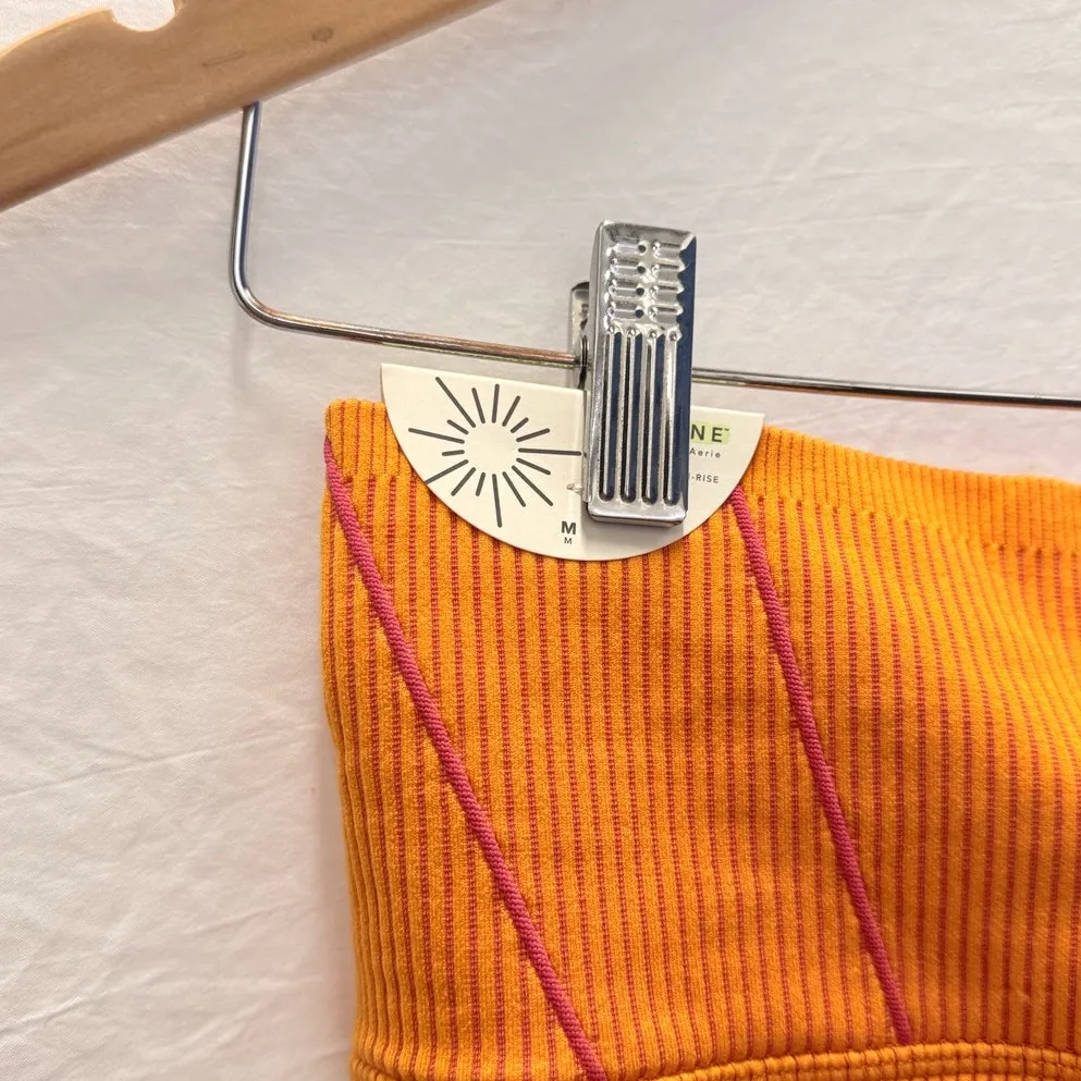 OFFLINE By Aerie | NEW Seamless Corset‎ 2" Bike Shorts  Simply Orange Medium - Image 4