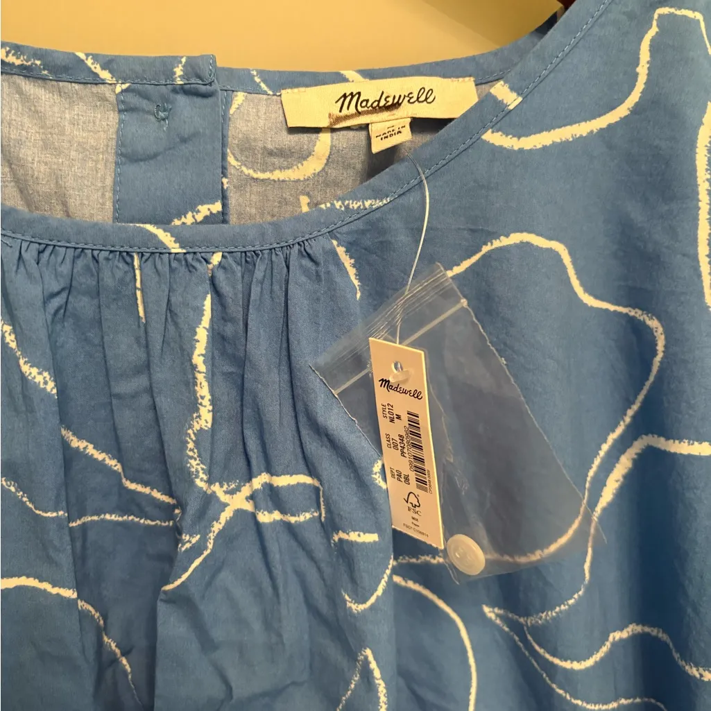 Madewell  Puffed Sleeve Crop Top - Image 3