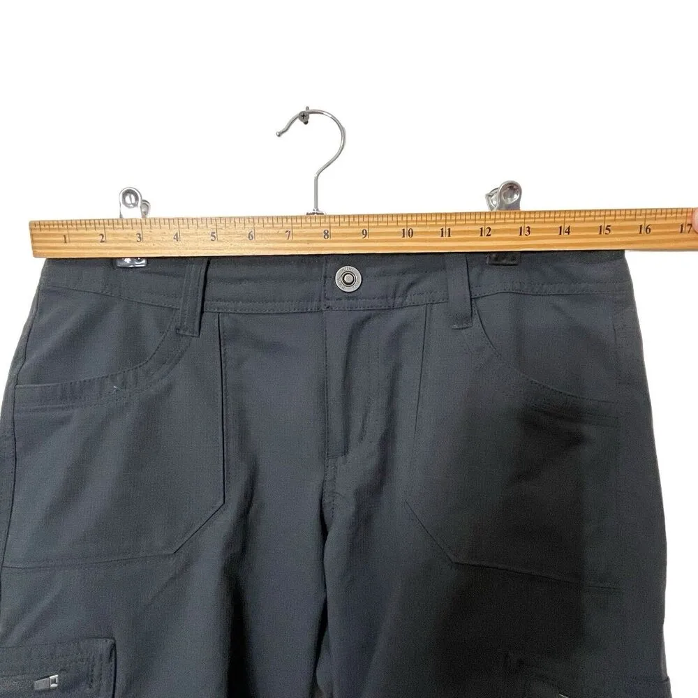Kuhl Horizn Hiking Shorts Outdoor Cargo Adventure Women’s Size 6 Black - Image 11