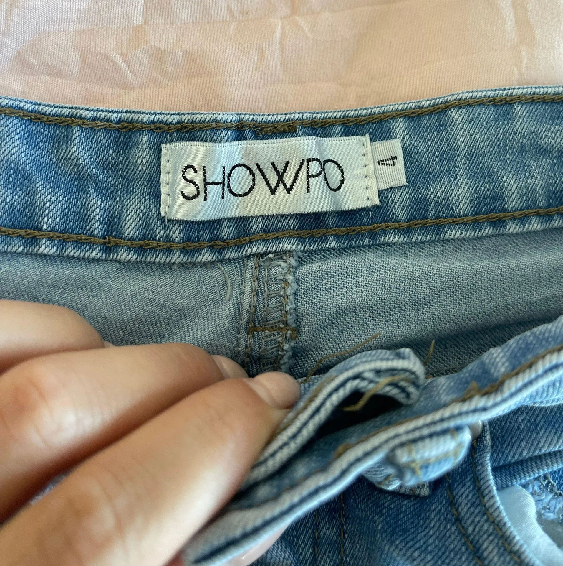 High Waisted Ripped Jeans  - Image 6