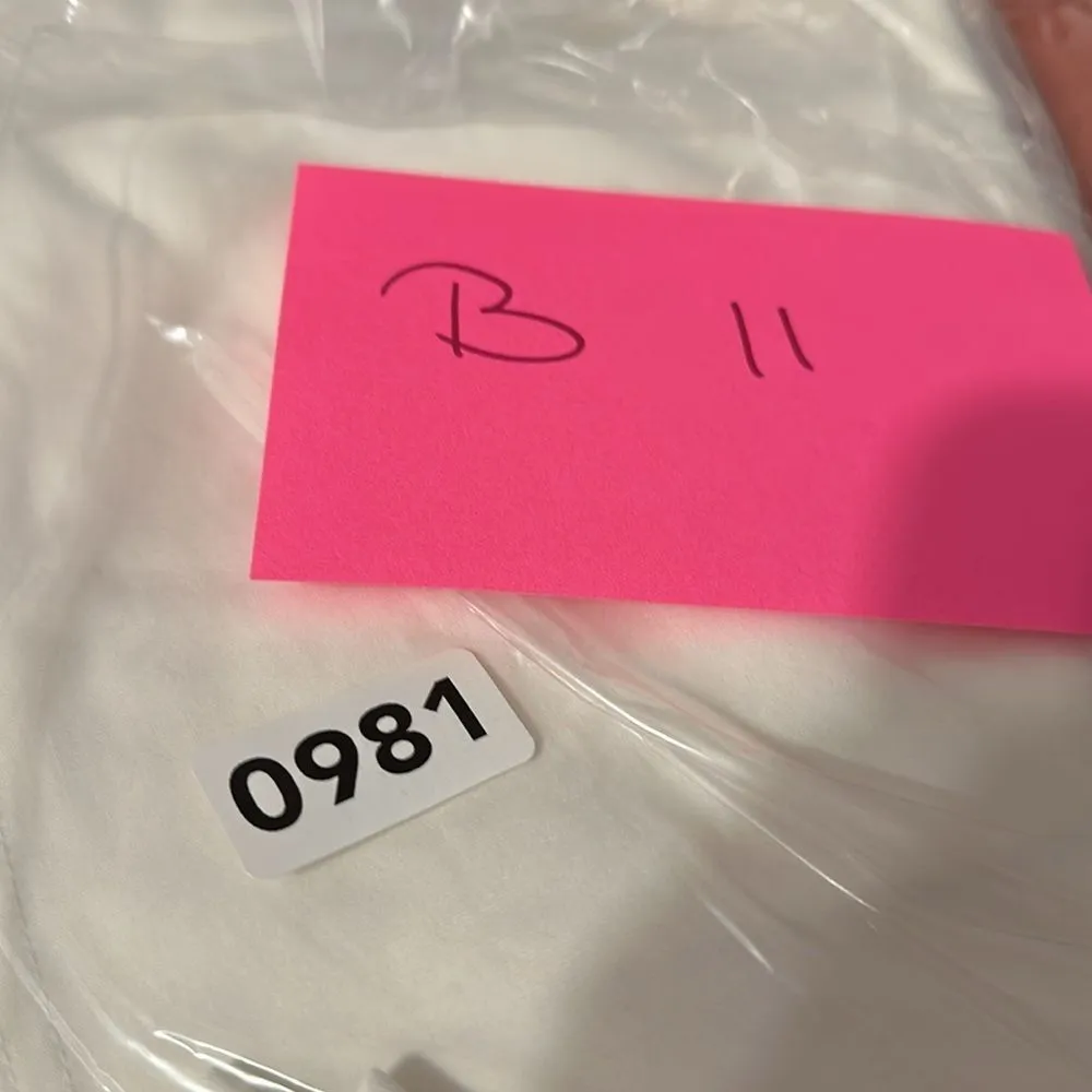 Athleta White Golf Dress Pleat Skirt Tennis V-Neck Mesh Sleeveless Women Size M - Image 8