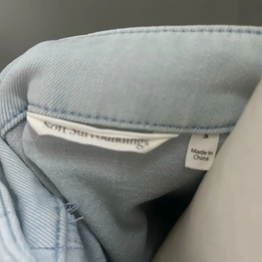 Soft Surroundings Next Level Denim Collarless Jacket Small - Image 7