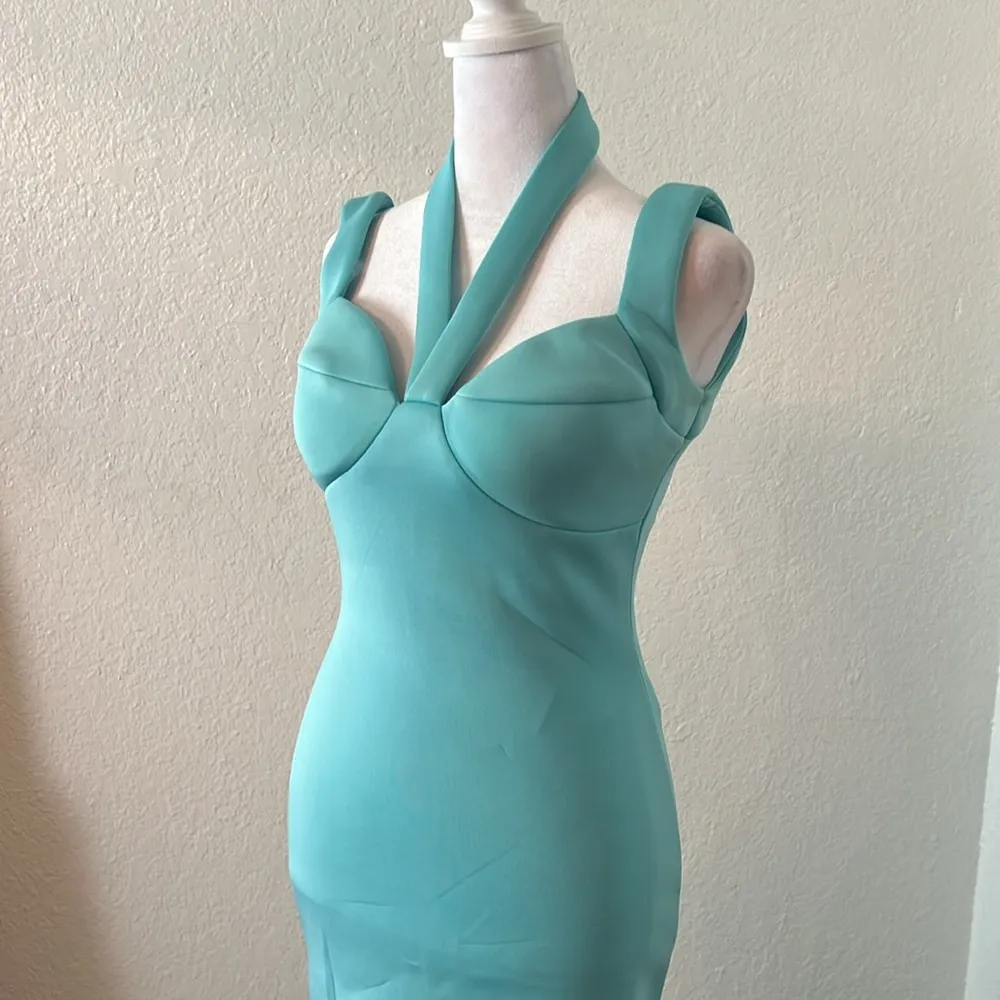 Women's Bodycon gown Blue - Image 2