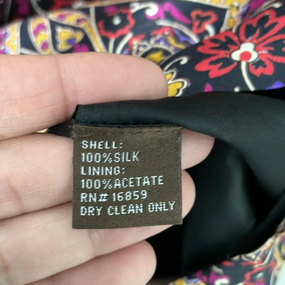 J. McLaughlin Paisley Silk Swing Dress - Image 7