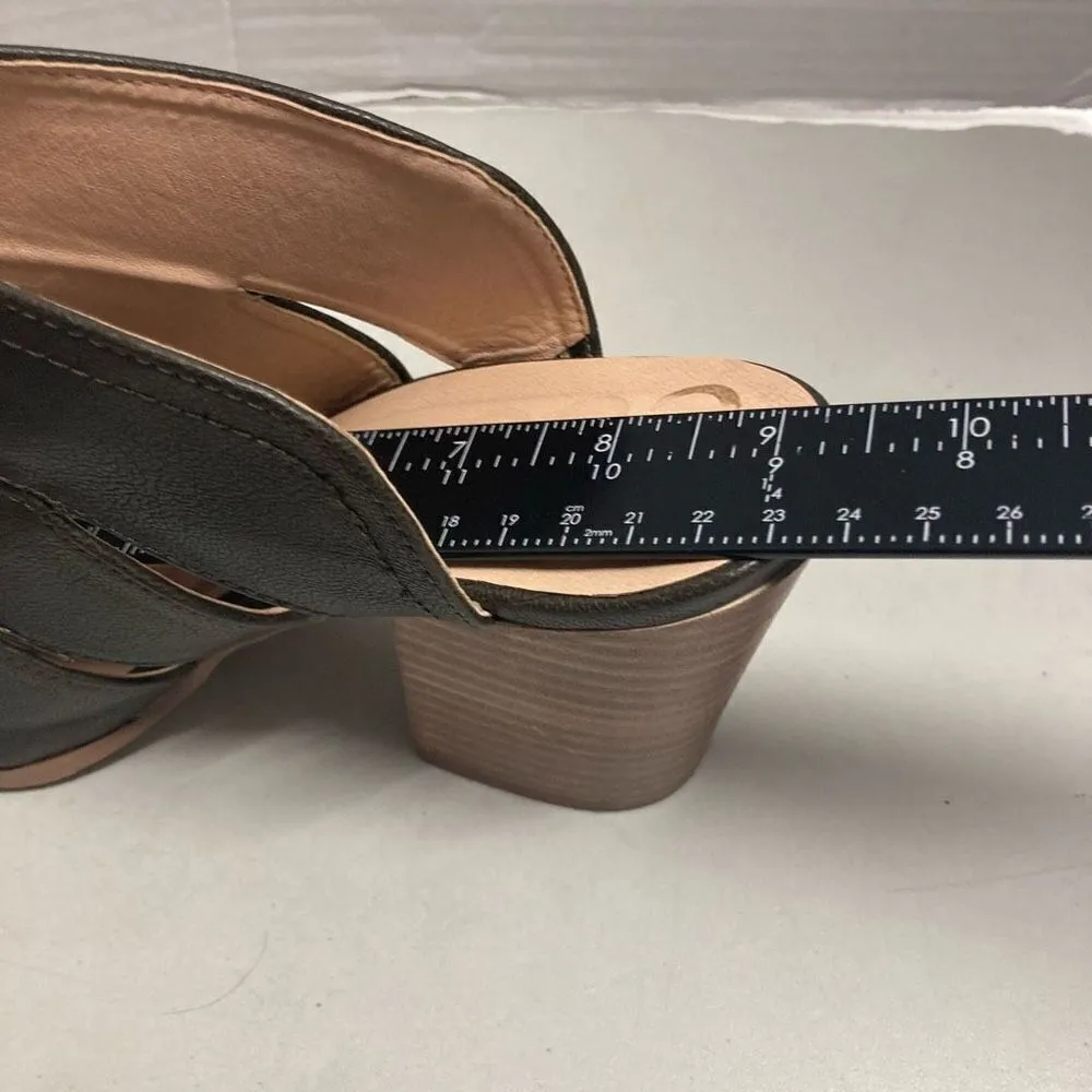 COOCCI Faith Wedge Heels Size 8 Brown‎ Brown - Image 7