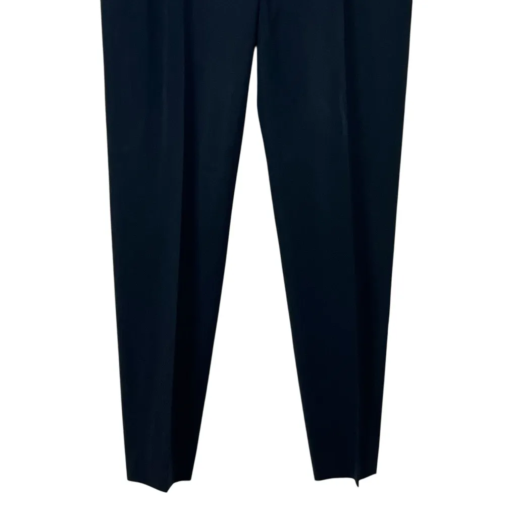 Theory Bedina NB Wool Blend Pants Women’s Size 0 Black Workwear Trousers - Image 4