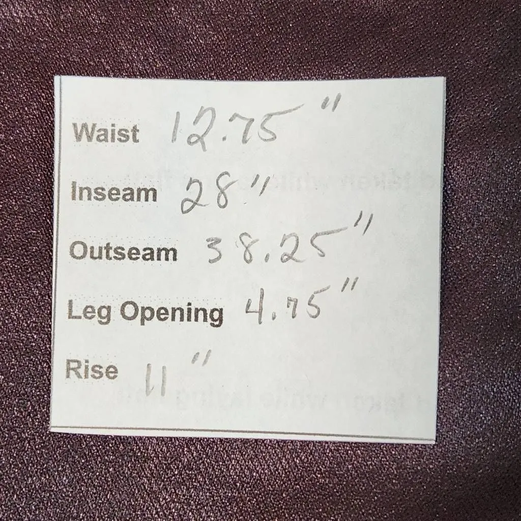 Express Oxblood Skinny High Rise Pants Size 2 Waxed Burgundy Jeans - Image 10