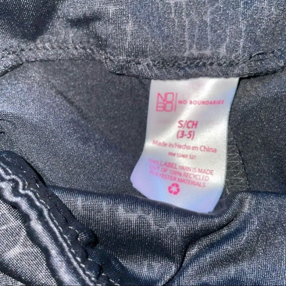 Nobo Leggings sueded ankle Women’s Small 3/5 black athletes activewear Yogo gym - Image 4