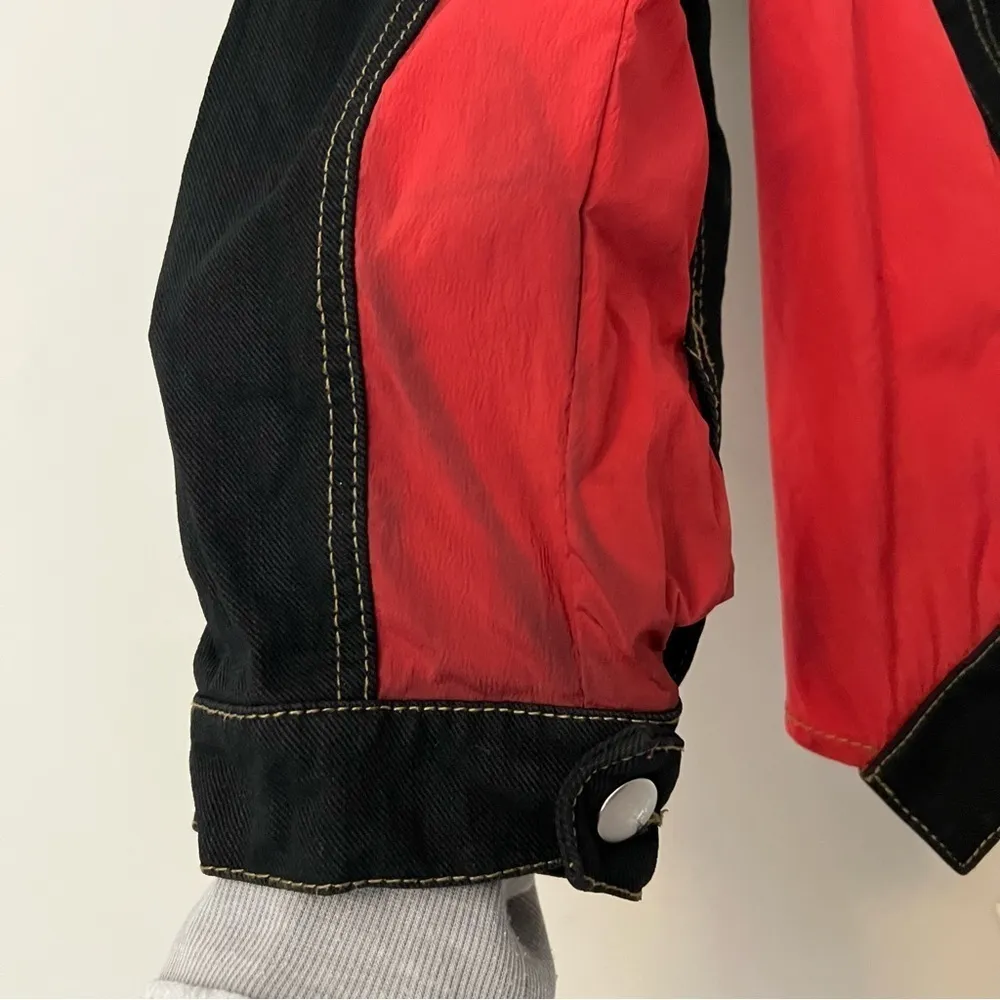 Koché Black Oversized Denim Jacket - Image 10