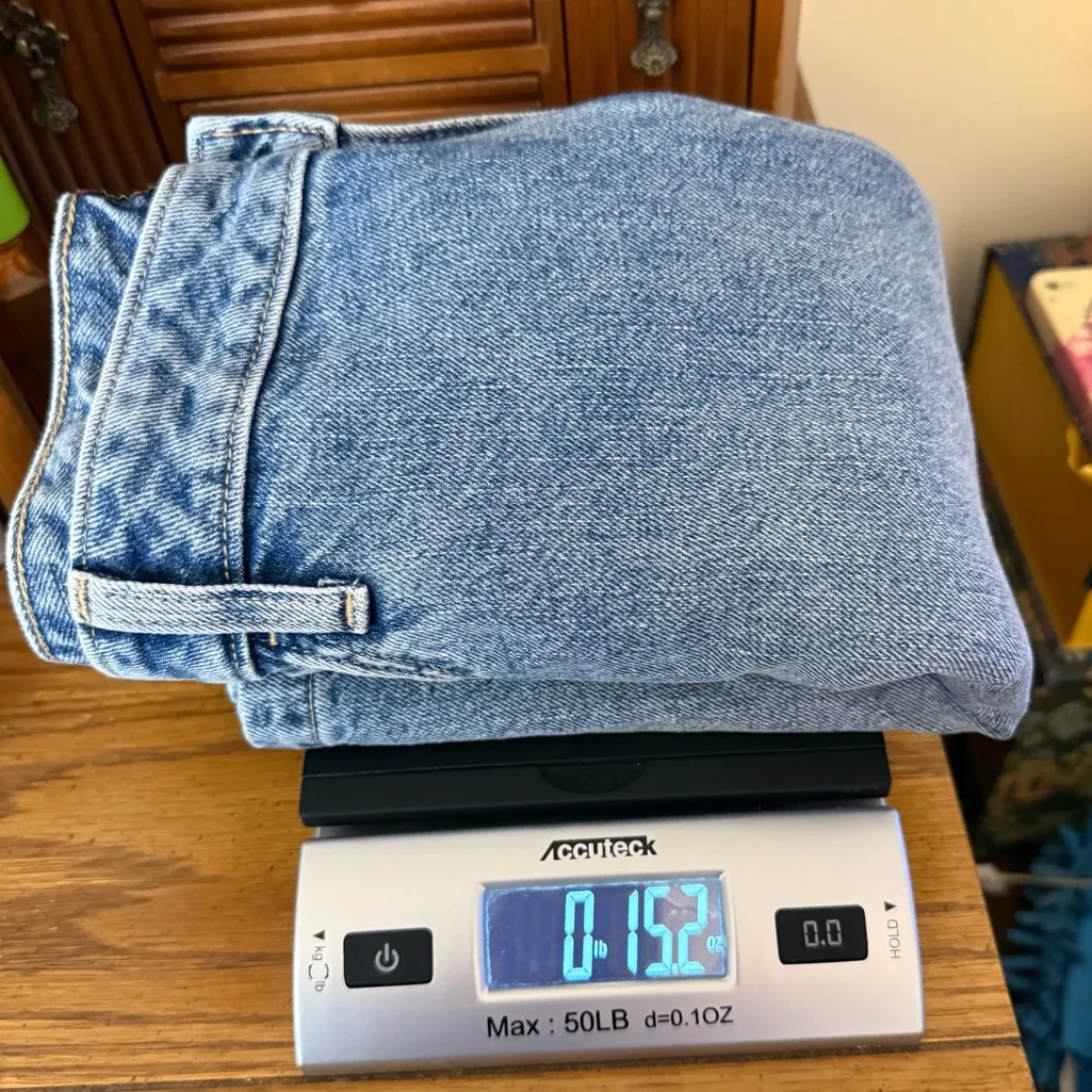 NEW Lee Denim Cargo Skirt Mid Rise Women’s Size 18 Cotton - Image 10