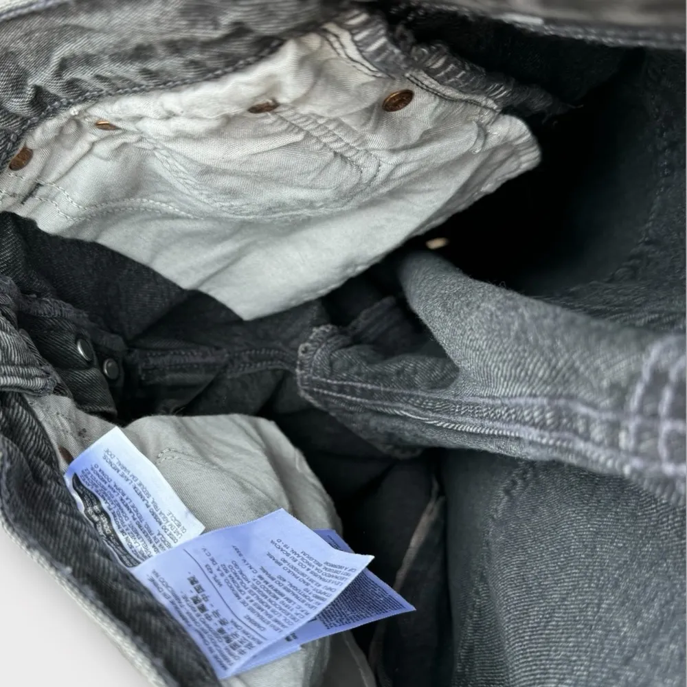 Selvedge Wedgie High Waisted Jeans - Image 12