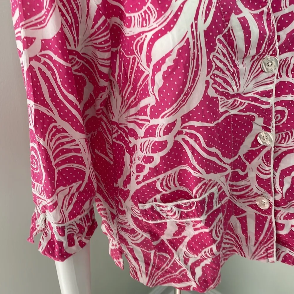 Lilly Pulitzer Clammies in Jammies pajama top - Image 4