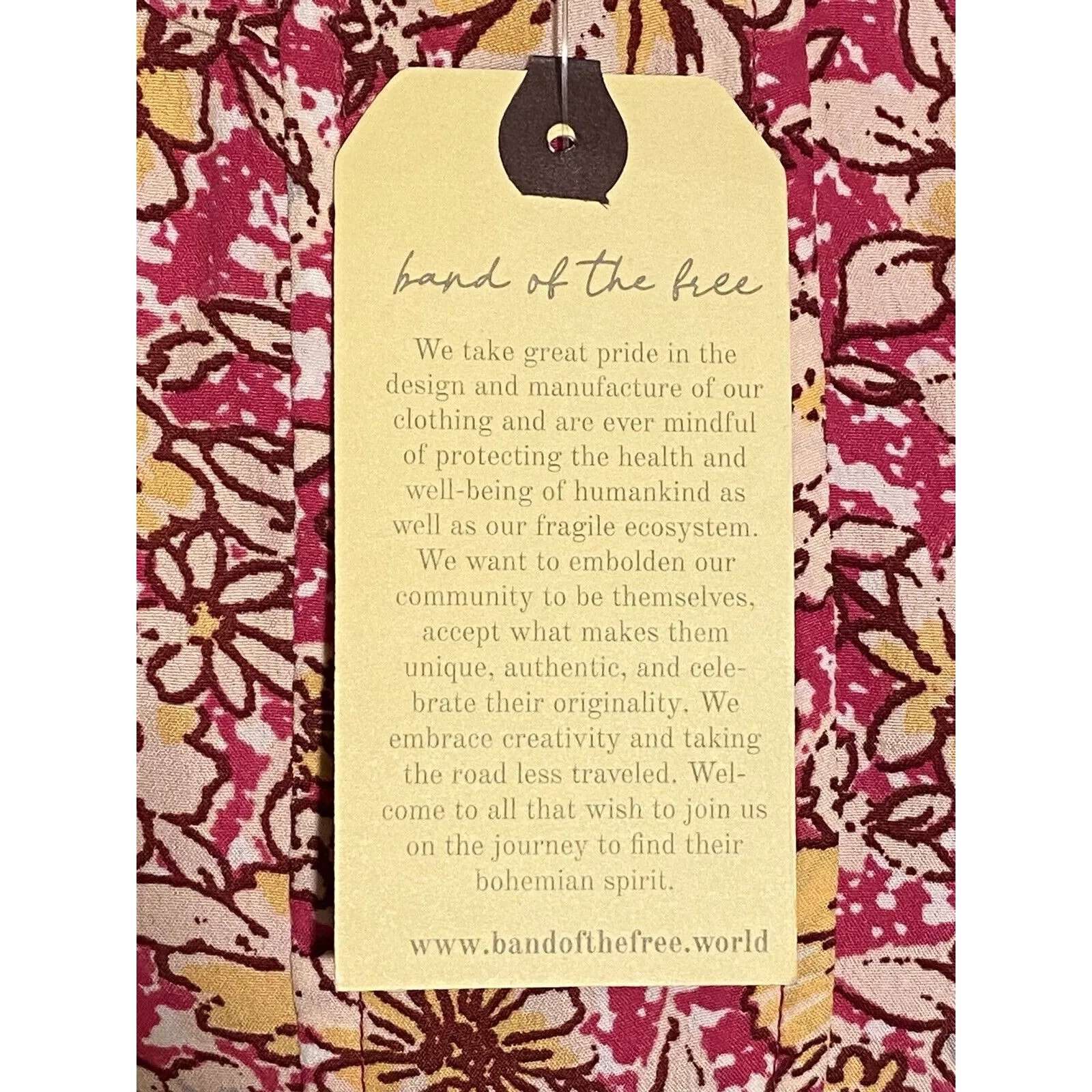 NWT Band of the‎ Free Dress with Corset Front and Smocked Back - Image 3